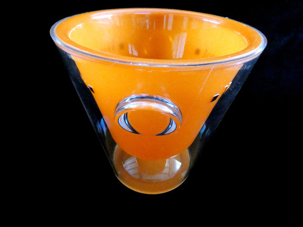 Veuve Clicquot Ponsardin Champagne Ice Bucket Transparent and Orange V Clicquot Acrylic Cooler VCP Decor Accessories