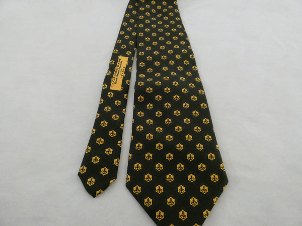 Veuve Clicquot Ponsardin Silk Tie, VCP Accessories Silk Necktie La Grande Dame, Reims, France, Veuve Clicquot Label, Gift for Him