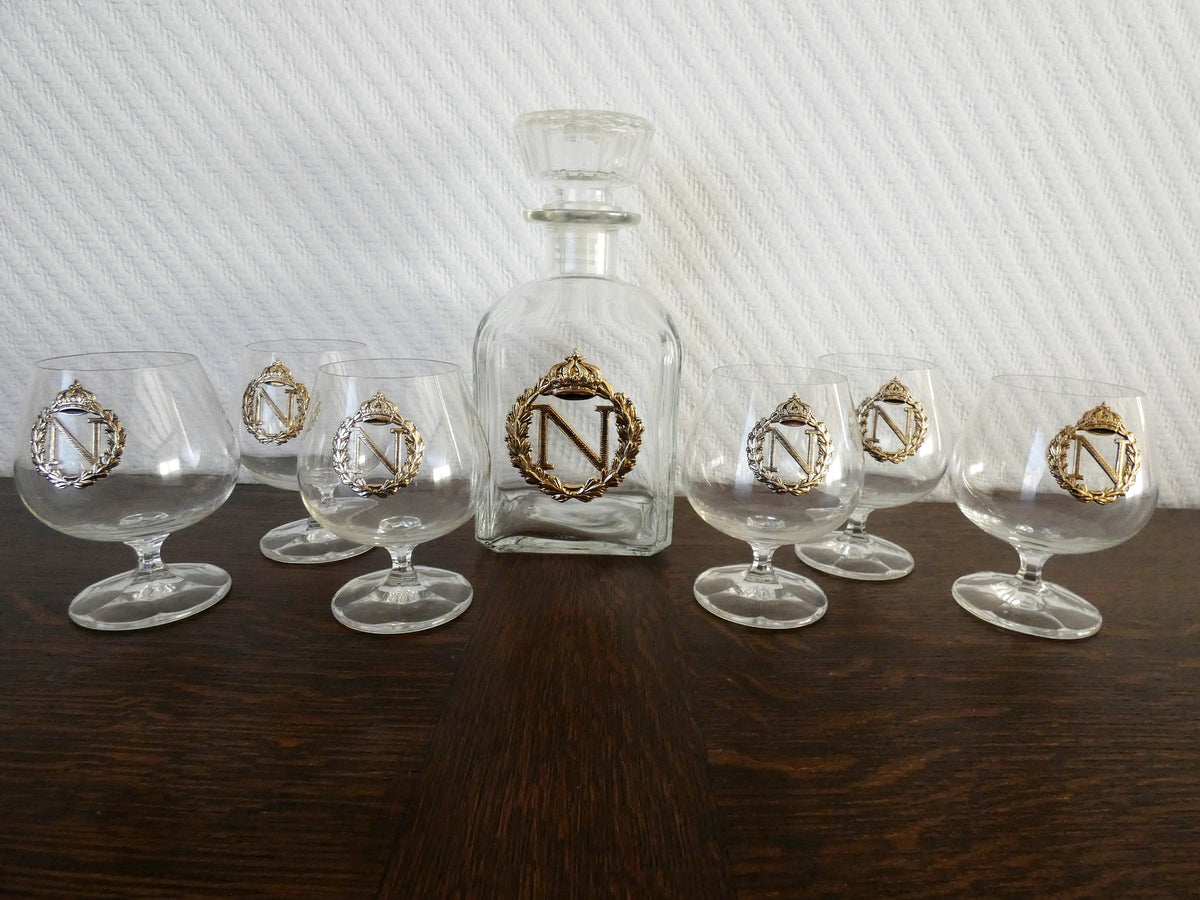 9 Bicchieri VINTAGE Cognac Napoleon