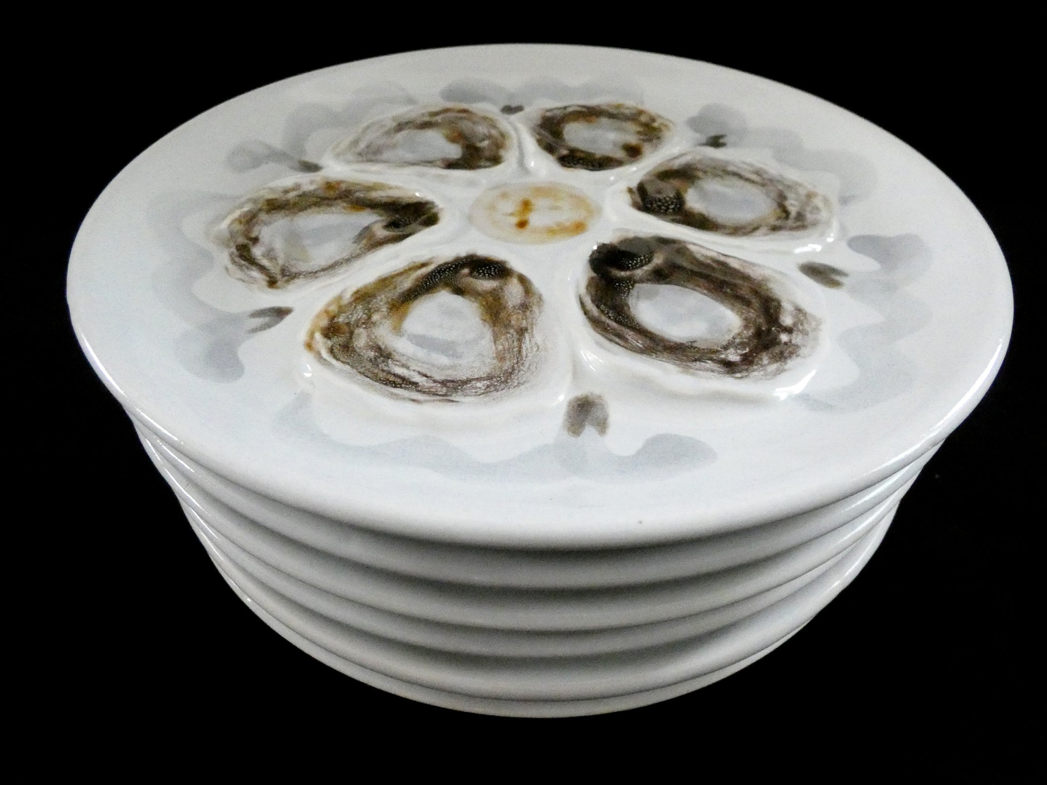 SERVICE DE 6 Assiettes QUIMPER HB neuve de stock Grès Vernissé Faïence Vintage EUR 19,00