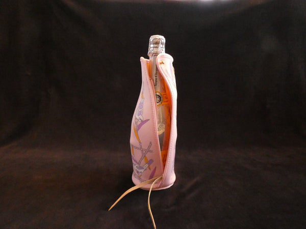 Veuve Clicquot Ponsardin Pink Ice Jacket, Veuve Clicquot Bottle Sleeve, VCP Travel Case, Bag Bottle Holder Pink Ice Cooler