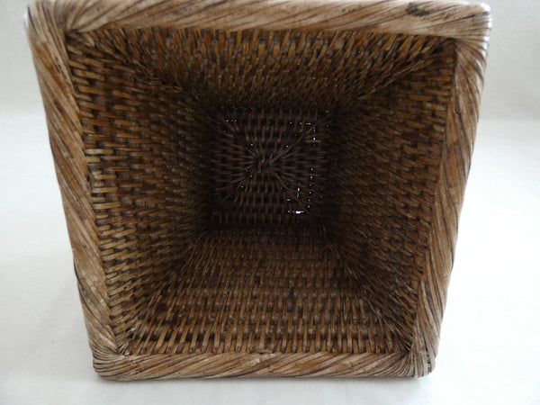 Rattan Basket set, Vintage Rattan Woven Baskets, Woven rattan basket set, Natural Wicker Baskets, Vintage Boho Basket,