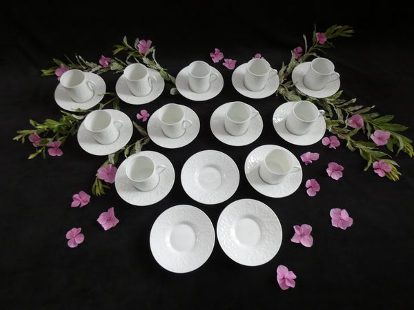 Haviland Limoges set, Haviland Limoges France demitasse cup & saucer, French coffee set, Limoges coffee set  H789