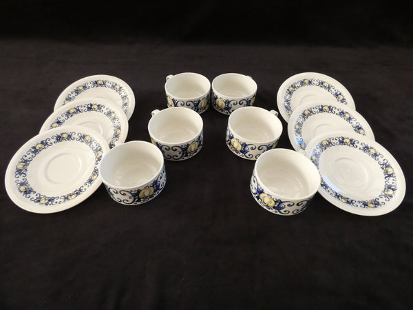 Villeroy and Boch "Cadiz" Coffee Set, Villeroy and Boch Cadiz Cups & Saucers