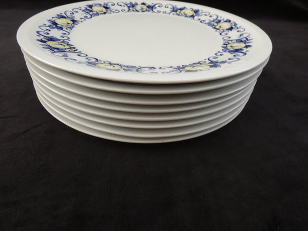 Villeroy and Boch Cadiz Plates, 8 dinner plates  Villeroy & Boch, Cadiz Pattern, Vintage Design