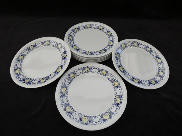 Villeroy and Boch Cadiz Plates, 8 dinner plates  Villeroy & Boch, Cadiz Pattern, Vintage Design