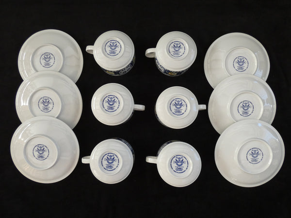 Villeroy and Boch "Cadiz" Coffee Set, Villeroy and Boch Cadiz Cups & Saucers