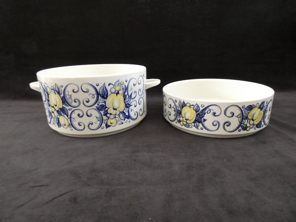 Villeroy and Boch Cadiz, Villeroy and Boch large Casserole Dish and Round Vegetable Bowl, Villeroy and Boch Set