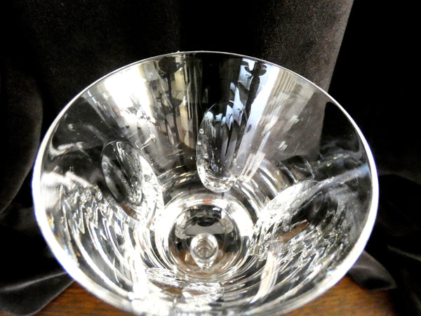 VAL St LAMBERT Crystal, Belgian Crystal Wine Glass, Crystal Stemware, Val St Lambert Belgium, Vintage Crystal Glass